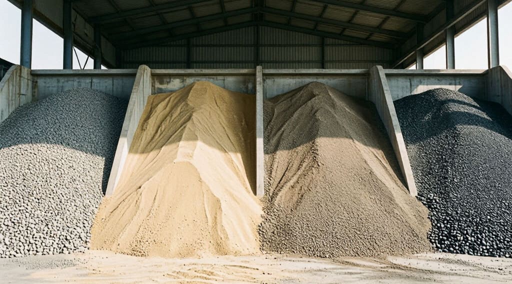 Как хранить инертные материалы без потерь: 5 главных ошибок
